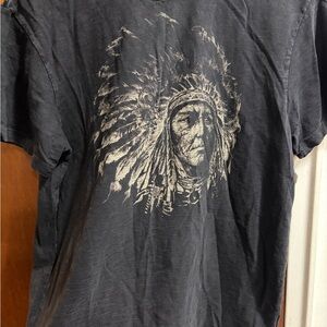 Denim & Supply Ralph Lauren short-sleeved t-shirt  Native American head print M